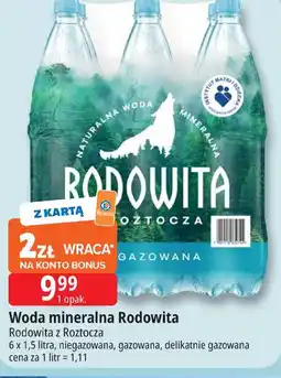 E.Leclerc Woda Rodowita oferta