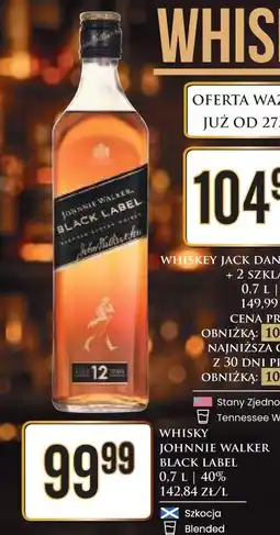 Dino WHISKEY JOHNNIE WALKER BLACK LABEL oferta