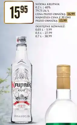 Dino WÓDKA KRUPNIK oferta