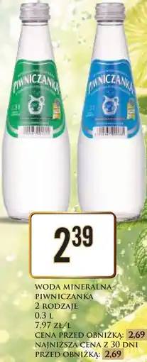 Dino WODA MINERALNA PIWNICZANKA oferta