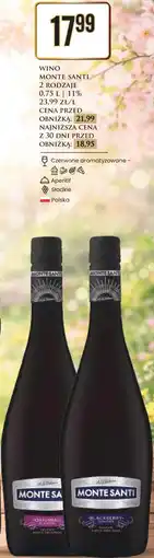 Dino WINO MONTE SANTI 2 RODZAJE 0,75 L | 11% oferta