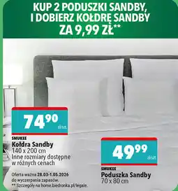 Biedronka Kołdra Sandby 140 x 200 cm oferta