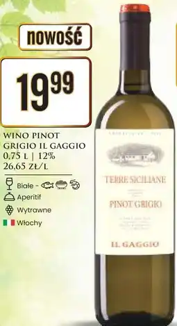 Dino WINO PINOT GRIGIO IL GAGGIO oferta