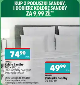 Biedronka Poduszka Sandby 70 x 80 cm oferta