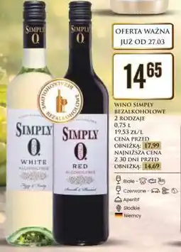 Dino Wino Simply Bezalkoholowe oferta