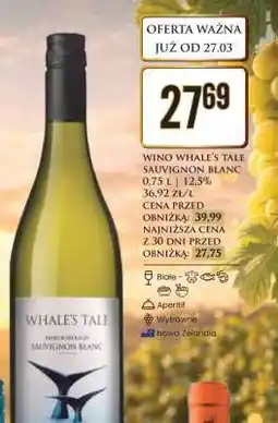 Dino Wino Whale's Tale Sauvignon Blanc oferta
