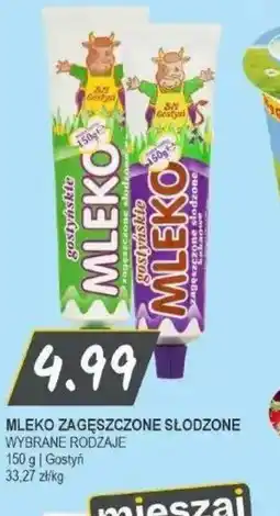 Słoneczko Mleko zagęszczone słodzone Gostyń oferta