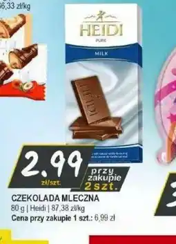 Słoneczko Czekolada mleczna Heidi oferta
