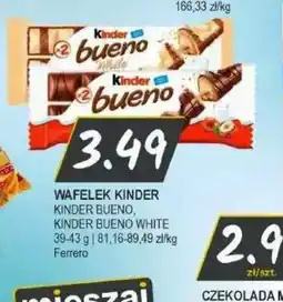 Słoneczko Kinder Waffelek Bueno oferta