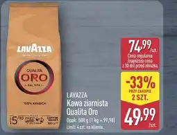ALDI Kawa ziarnista Lavazza oferta