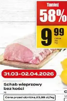 Supeco Schab wieprzowy bez kości oferta