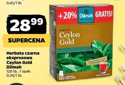 Netto Herbata czarna ekspresowa Ceylon Gold oferta