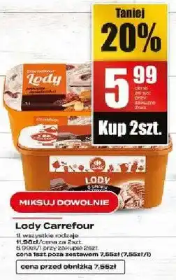 Supeco Lody Carrefour oferta