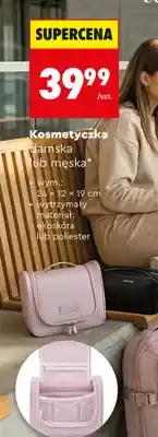 Biedronka Kosmetyczka damska lub męska oferta