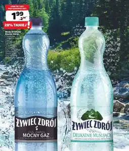 Netto Woda źródlana delikatnie musujący oferta