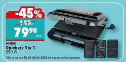 Biedronka Opiekacz 3 w 1 850 W oferta