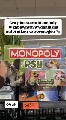 Biedronka Gra planszowa Monopoly Edycja Psy oferta
