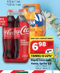 Delfin Napój Coca-Cola, Fanta, Sprite oferta