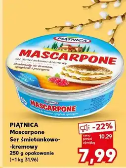 Kaufland Ser Mascarpone śmietankowo-kremowy oferta
