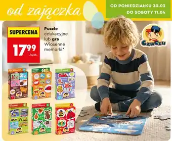 Biedronka Puzzle edukacyjne oferta