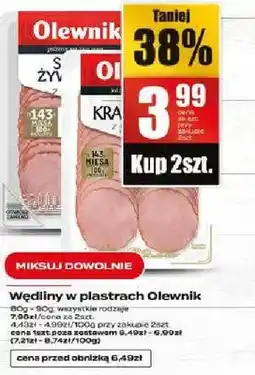 Supeco Wędliny w plastrach oferta