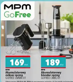 Biedronka Akumulatorowy blender ręczny GOFREE CMBL-01 oferta
