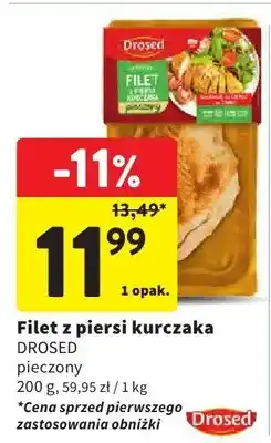 Intermarche Filet z piersi kurczaka pieczony oferta