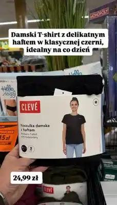 Biedronka Koszulka damska z haftem oferta