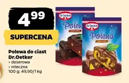 Netto Polewa do ciast deserowa, mleczna oferta