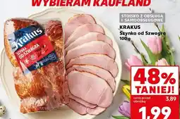 Kaufland Szynka od Szwagra stoisko z obsługą i samoobsługowe oferta