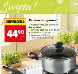 Biedronka Garnek ø 20 cm i poj. 2,4 l z pokrywką oferta