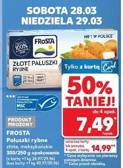 Kaufland Paluszki rybne meksykańskie oferta