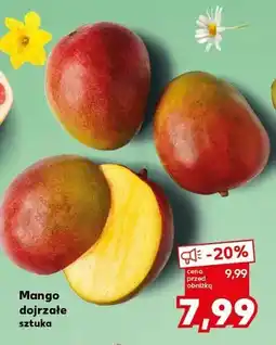Kaufland Mango dojrzałe sztuka oferta