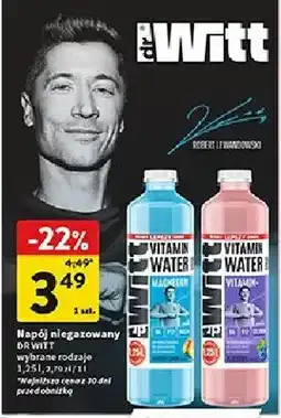 Intermarche Vitamin water niegazowany classic blue oferta