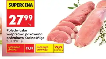 Biedronka Polędwica wieprzowa Kraina Mięs oferta