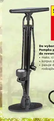 Biedronka Pompka podłogowa do roweru oferta
