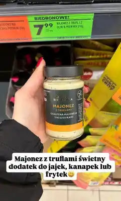 Biedronka Majonez z truflami oferta
