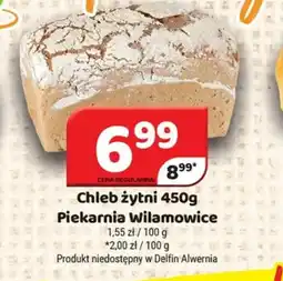 Delfin Chleb żytni Piekarnia Wilamowice oferta
