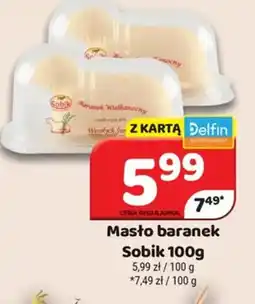 Delfin Masło baranek Sobik oferta
