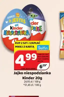 Delfin Kinder Jajko niespodzianka oferta