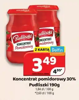 Delfin Koncentrat pomidorowy Pudliszki oferta