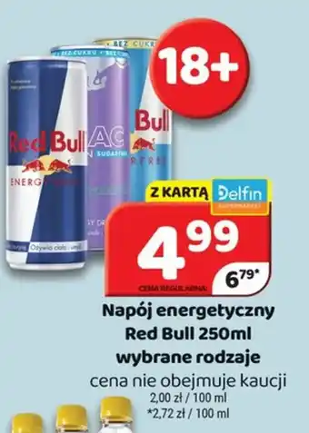 Delfin Napój energetyczny Red Bull oferta