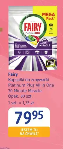 dm drogerie markt Kapsułki do zmywarki Fairy oferta