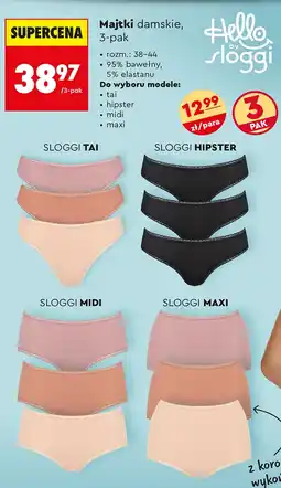 Biedronka Majtki damskie Sloggi oferta