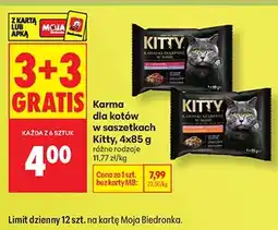 Biedronka Karma dla kota Kitty oferta