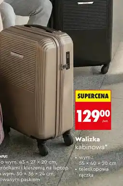 Biedronka Walizka Puccini oferta