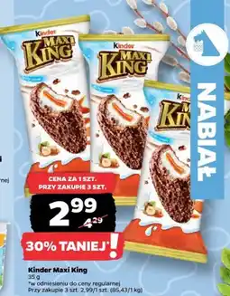 Netto Kinder Maxi King oferta