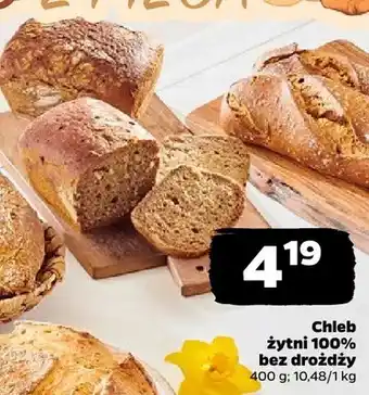 Netto Chleb żytni 100% bez drożdży oferta