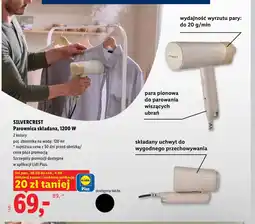 Lidl Parownica SilverCrest oferta