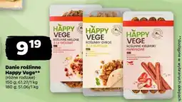 Netto Danie roślinne pomidorowe portery gyros roślinne kiełbaski i pyzy roślinne oferta